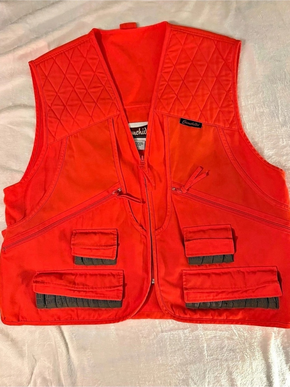 Gamehide Front Loader Upland Vest Style No. 300 Orange XL